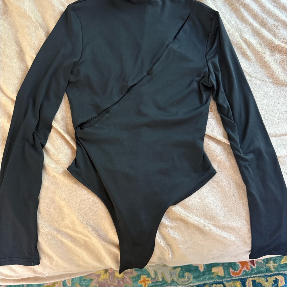 Peppermayo Special Affair Long Sleeve Bodysuit - Black US Size 4